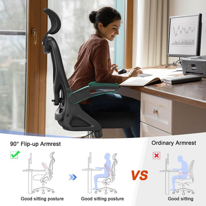 🪑 YONISEE Ergonomic Office Chair — Designed for All-Day Comfort